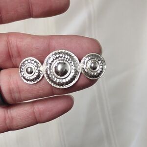 Ann Klein Silver-Toned Brooch